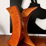 Vase sculptural de Roberto Rigon pour Bertoncello cermamiche d’arte