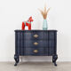 Commode en chêne, design danois, années 1960, production: Danemark