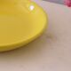Niderviller round dish, yellow, 1970/80, vintage