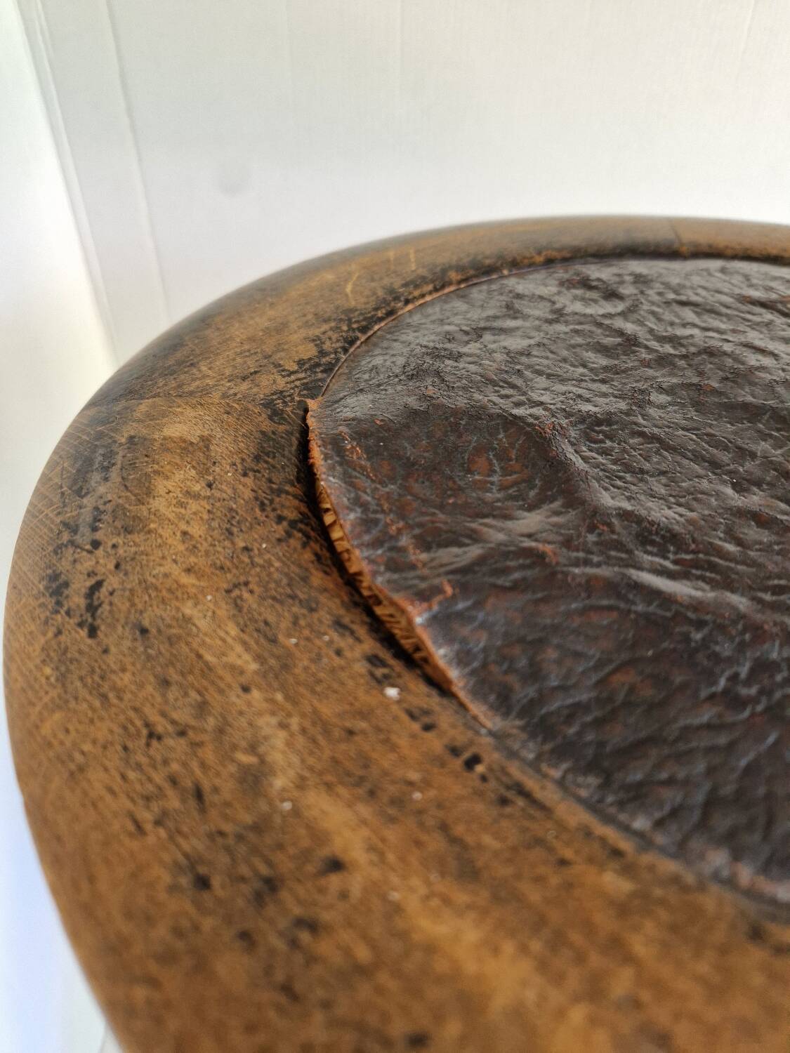 Antique 1920 Art Nouveau piano stool