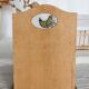 Étagère murale vintage bois et blanc 2 tiroirs