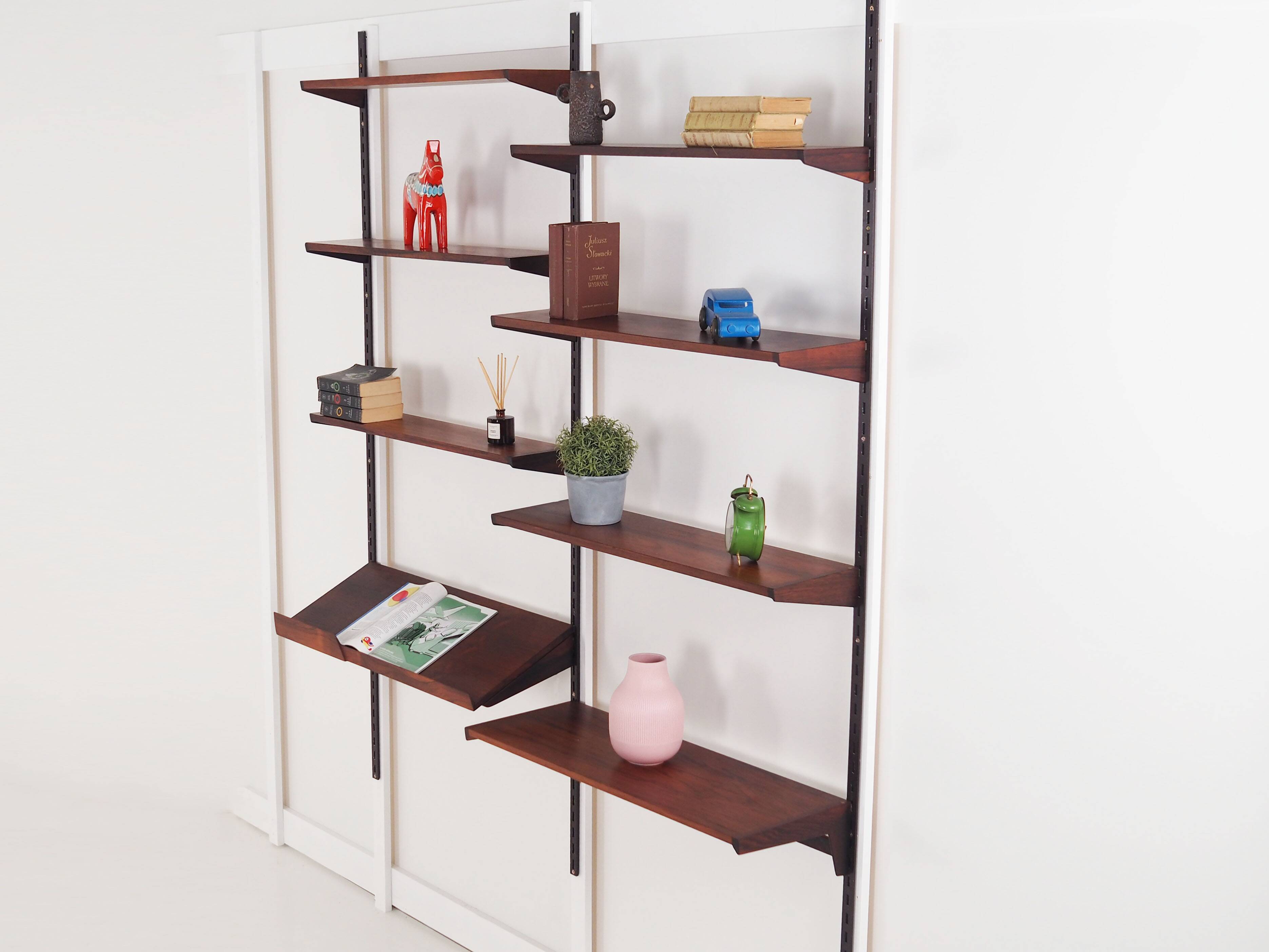 Rosewood system bookcase, Danish design, 1960s, designer: Kai Kristiansen