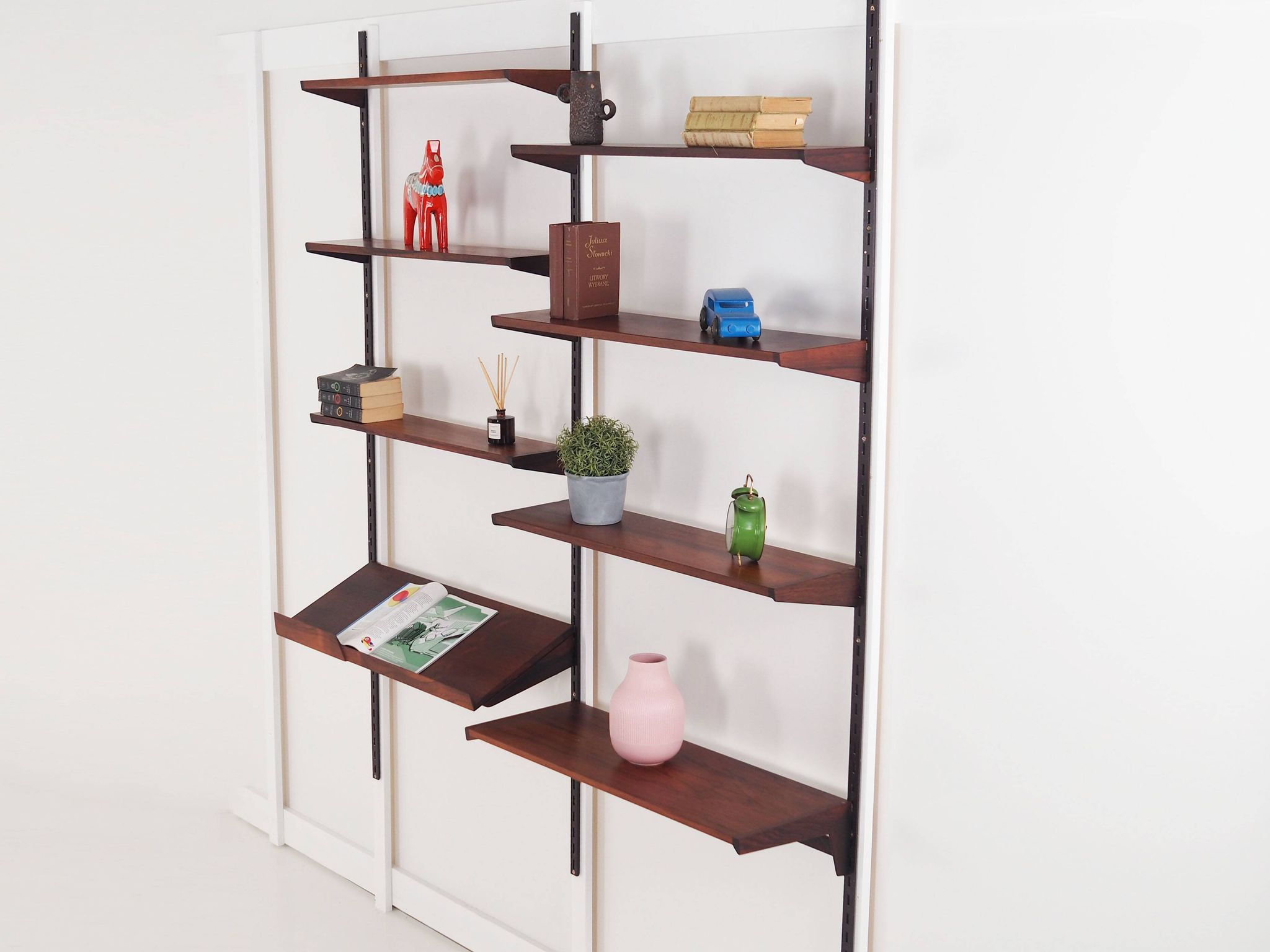 Rosewood system bookcase, Danish design, 1960s, designer: Kai Kristiansen