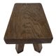 Vintage footstool stool minimalist brutalist