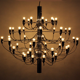 Lustre Arteluce 2097/50 de Gino Sarfatti