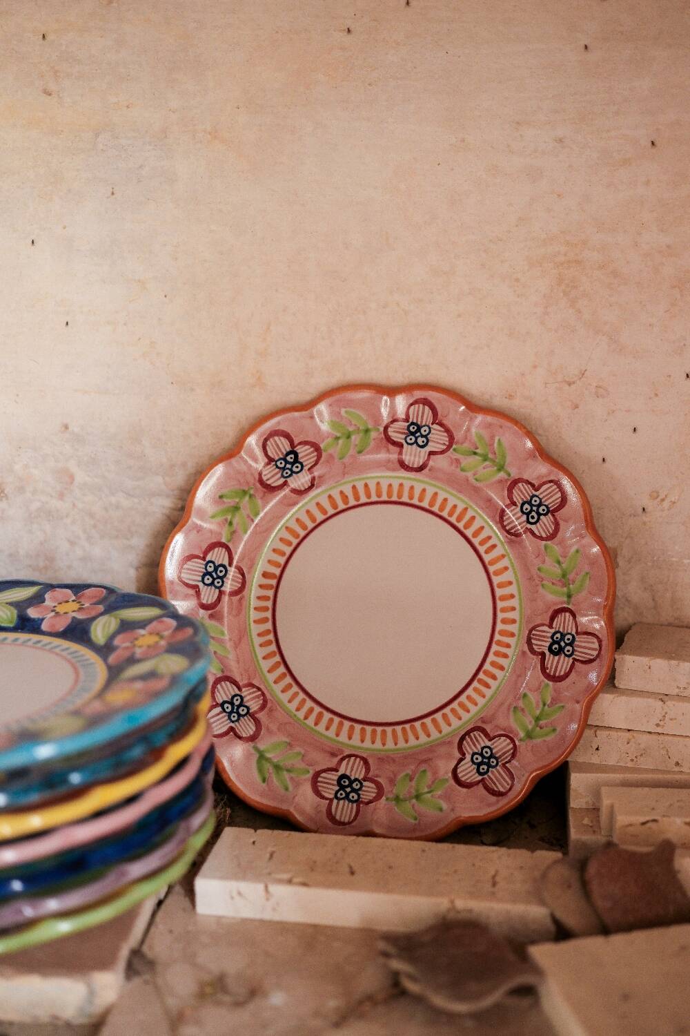 Hibiscus plate
