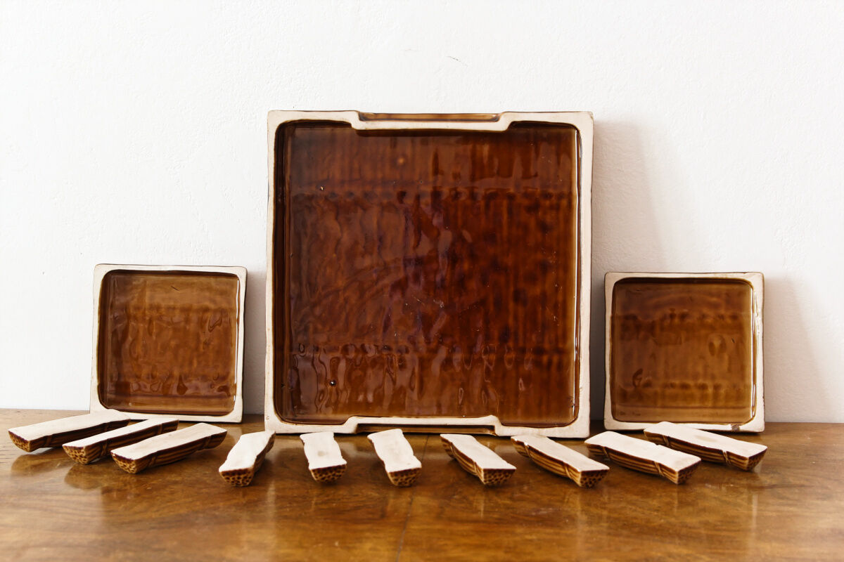 Ceramic of St Clement table set