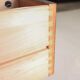 Coiffeuse en palissandre 