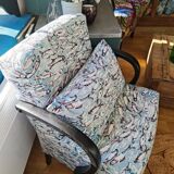 Armchair fabrics designer etel ld