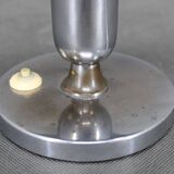 1930s Bauhaus Nickel Table Lamp, Czechoslovakia