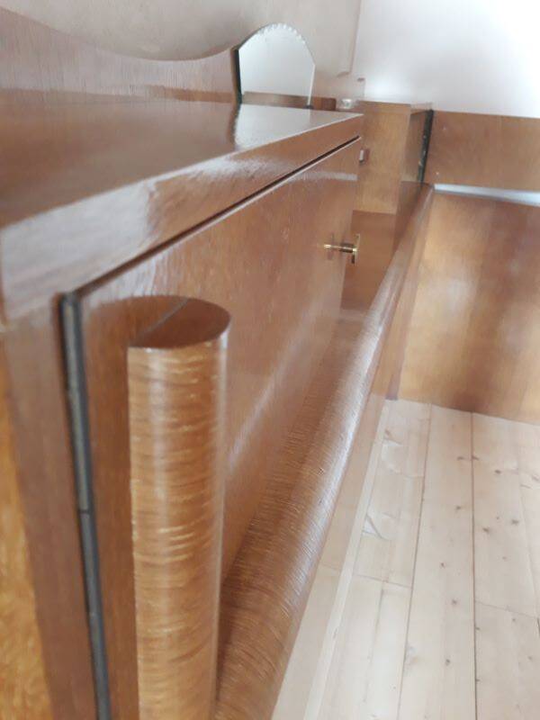 Cozy vintage headboard