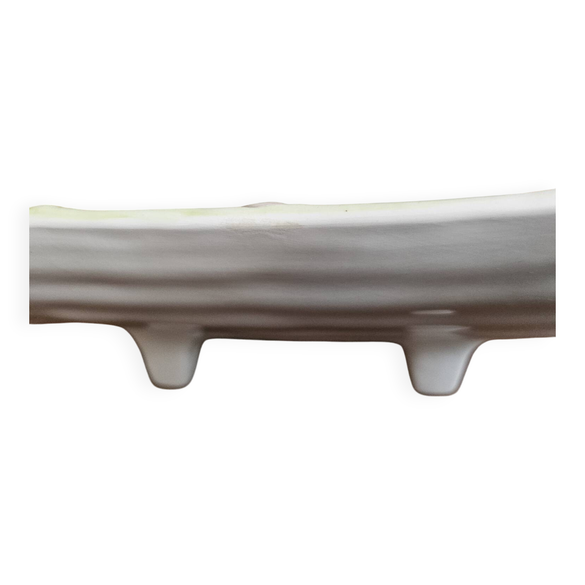 Asparagus dish and drainer in slip