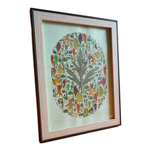 Composition florale vert