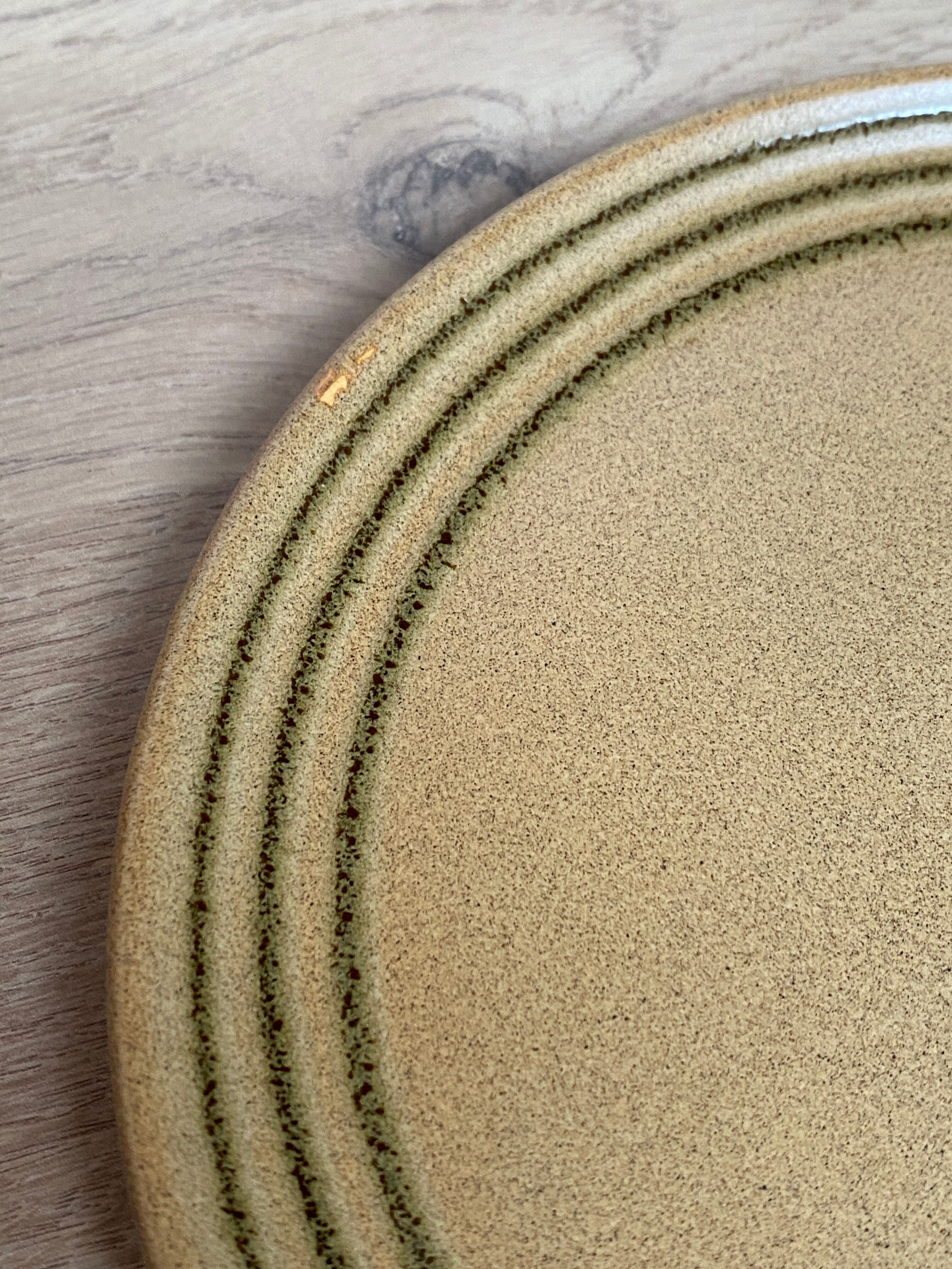 Set de 8 assiettes à dessert en grès Sarreguemines