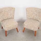 Ensemble de deux fauteuils en hêtre, design danois, années 1970, production : Danemark