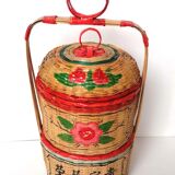 Asian Chinese wedding basket 60s
