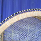 Large-style wicker shelf "Emmanuelle"