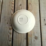 Blue Saucer in Faience from Salins Collection Deauville