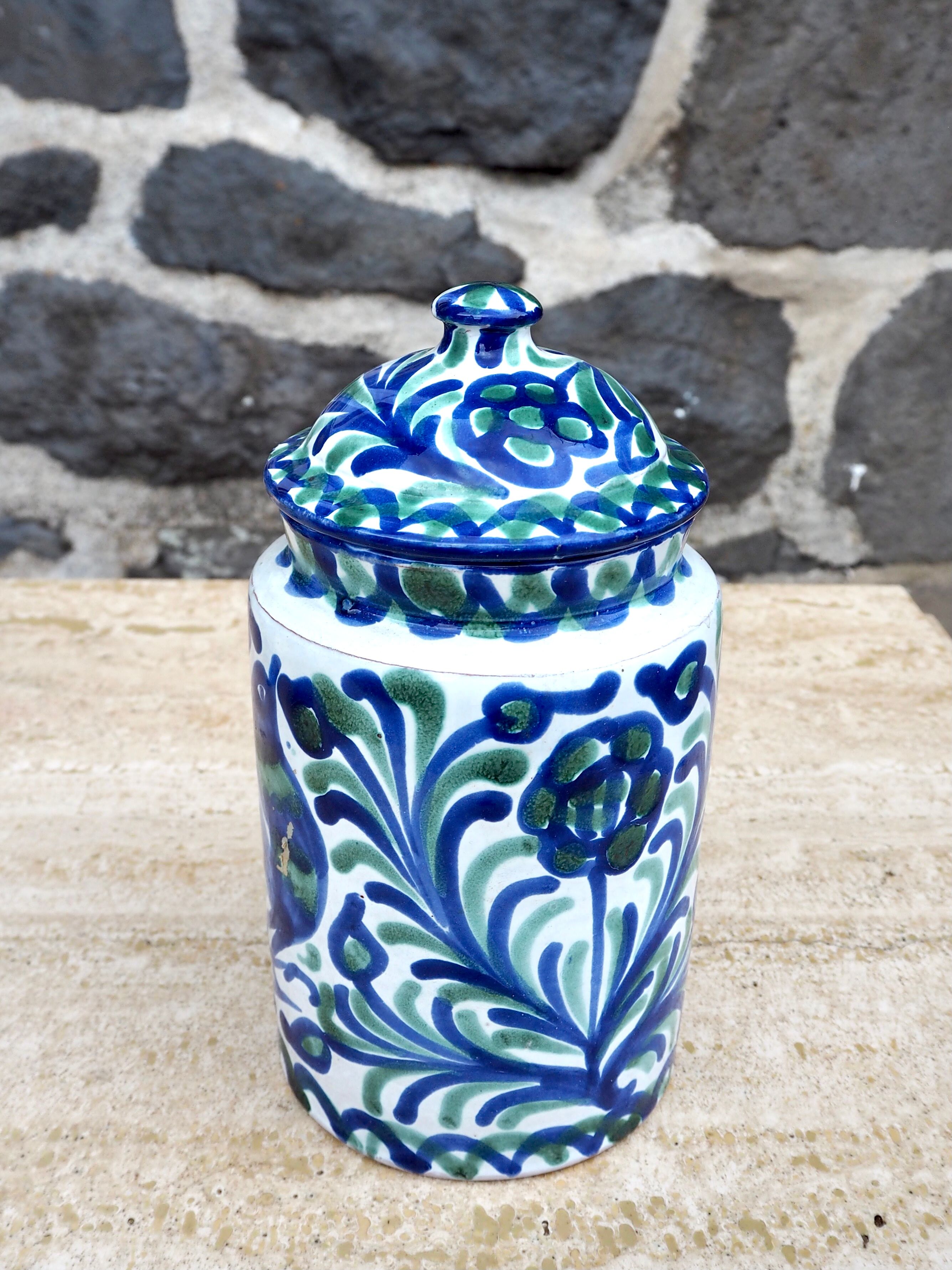 Spanish ceramic pot, 70s