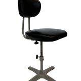 Mid Century Okamura Vintage Office Working Chair of 60's Design