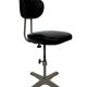 Mid Century Okamura Vintage Office Working Chair of 60's Design