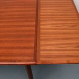 60s extendible diningtable teak square, Sigh & Son Denmark