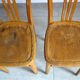Pair of bistro chairs Stella 50s