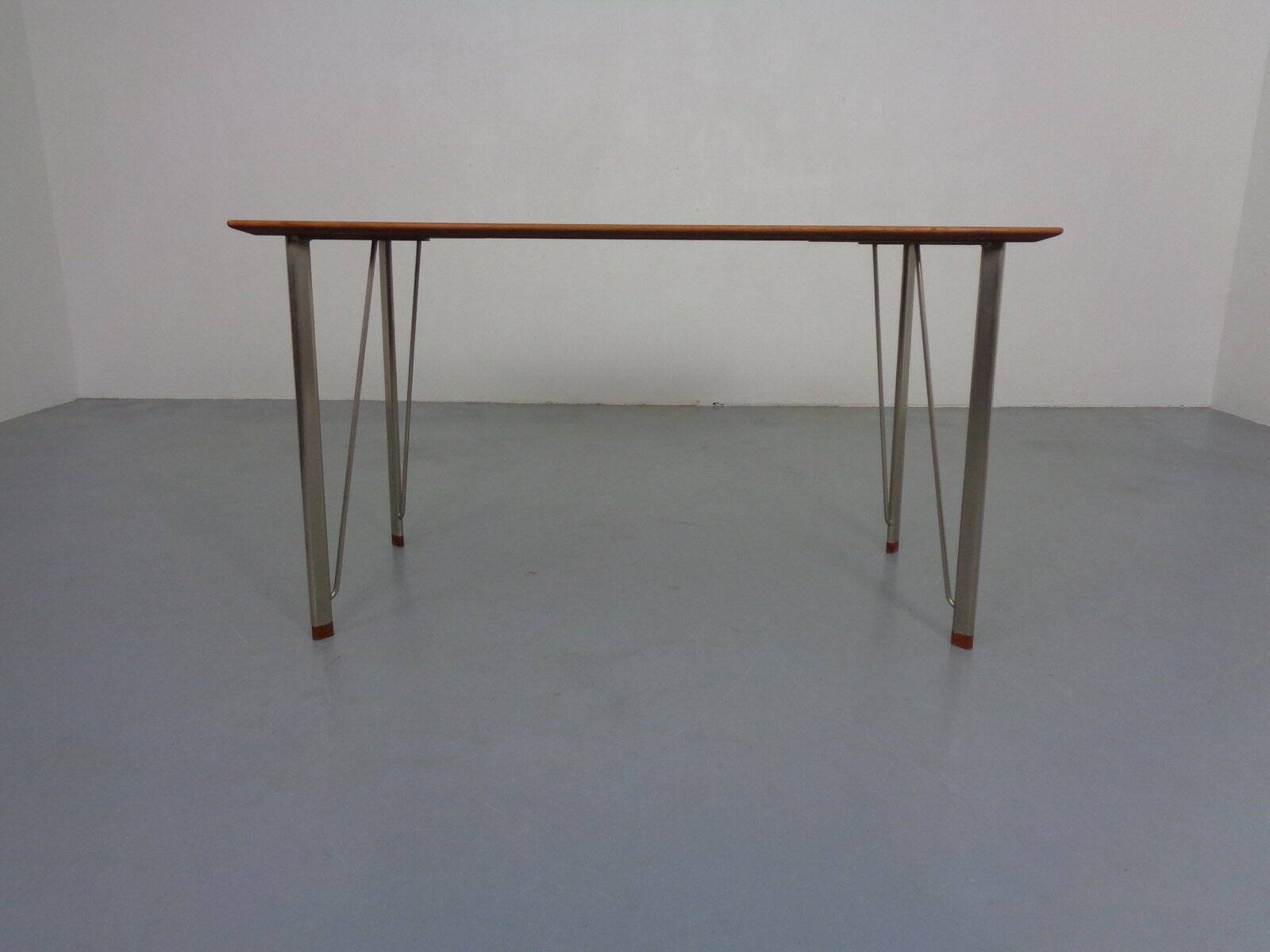 3605 Teak Desk by Arne Jacobsen for Fritz Hansen, 1950s
