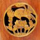 Antique Asian wardrobe in solid wood – Indonesia / Java