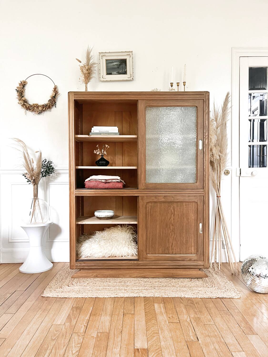 Art Deco dresser bookcase
