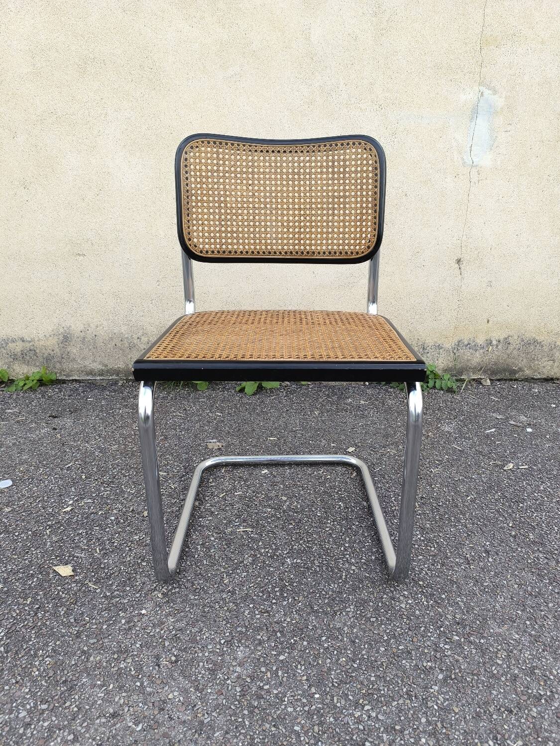 Cesca B32 chairs by Marcel Breuer