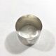 Silver towel ring