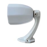 Old opaline wall lamp and porcelain