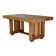Table art déco en chêne par Léon et Maurice Jallot 1940’s