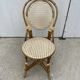 Rattan bistro chair 1970