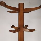 Vintage wooden parrot coat rack