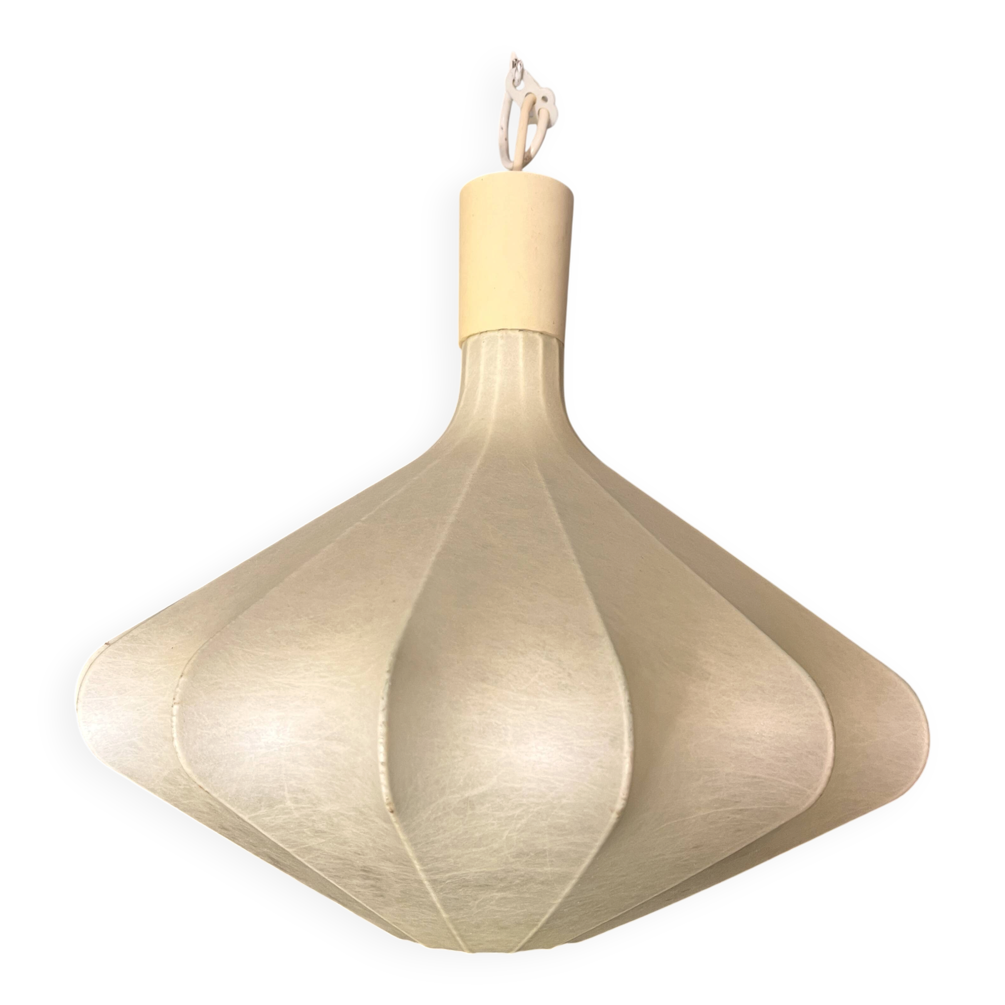 Lustre cocoon design from the 1960s by Friedel Wauer.