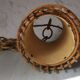Vintage bamboo and rattan suspension
