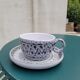 Ceramic coffee/tea service / 1 person - signed Jean Austruy