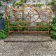 Bamboo and rattan headboard 160cm vintage 1960