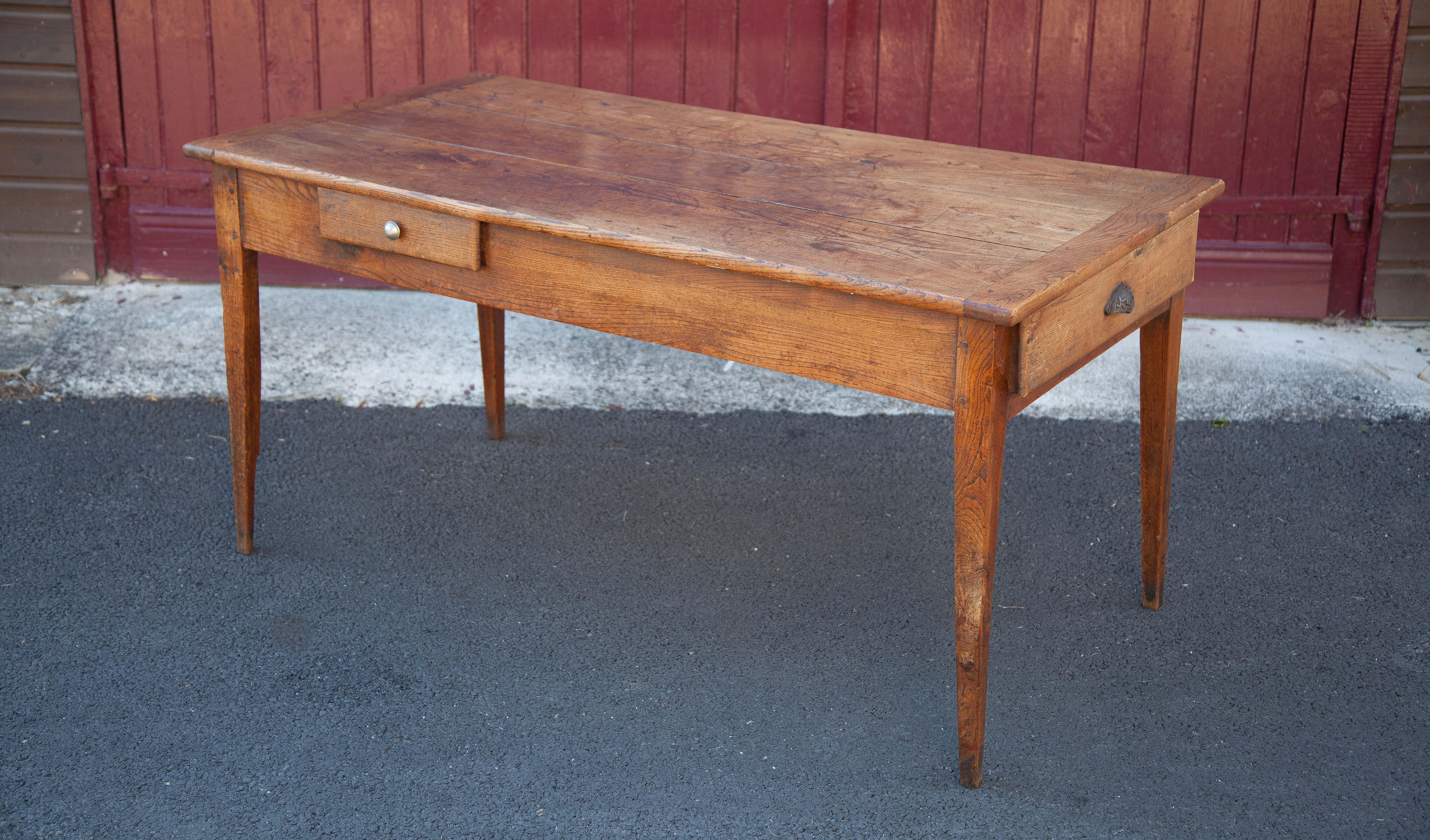 Old farmhouse table