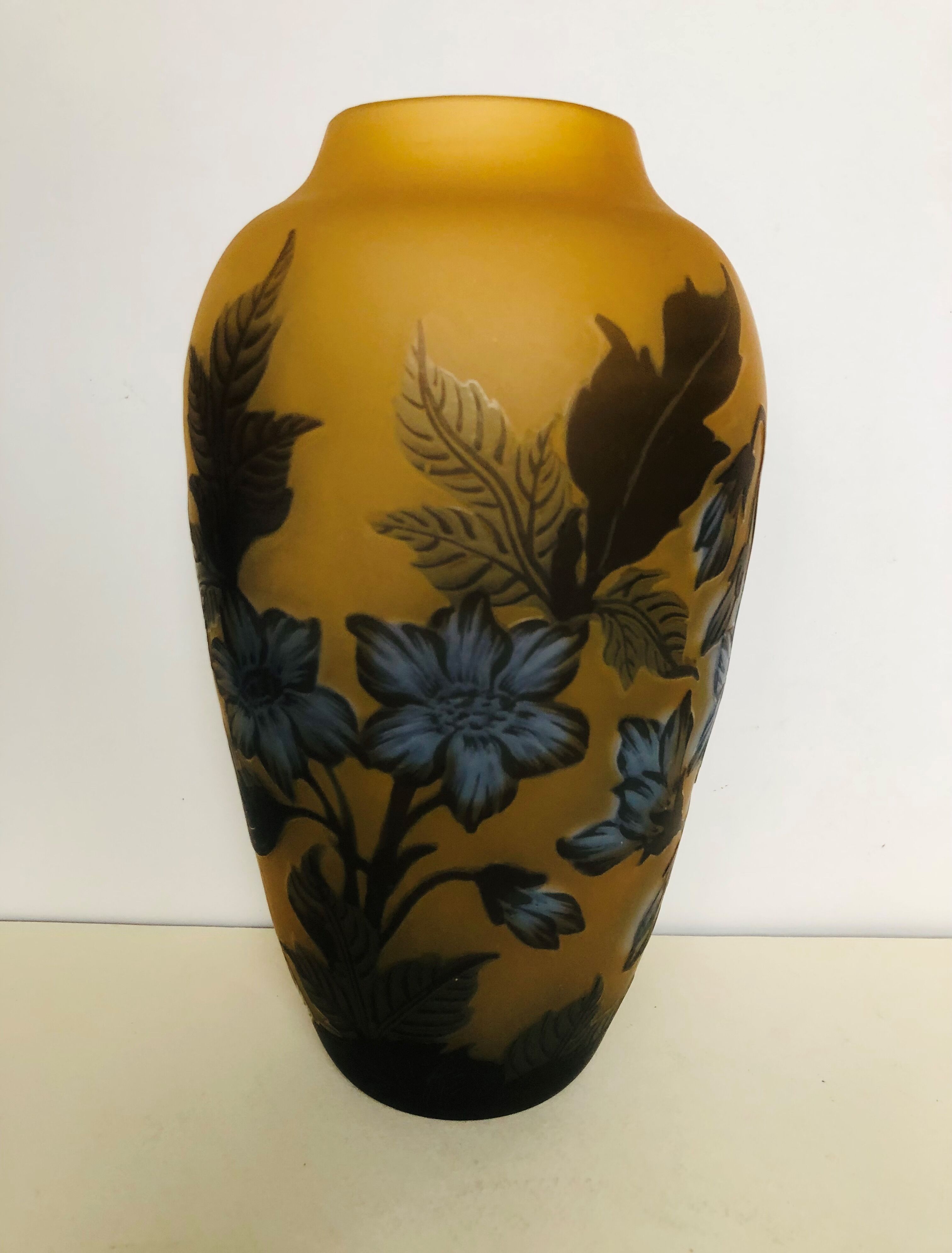 Large Gallé vase