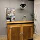 Wine bar cooler oak furniture trade bistro counter