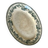 Oval ironstone dish