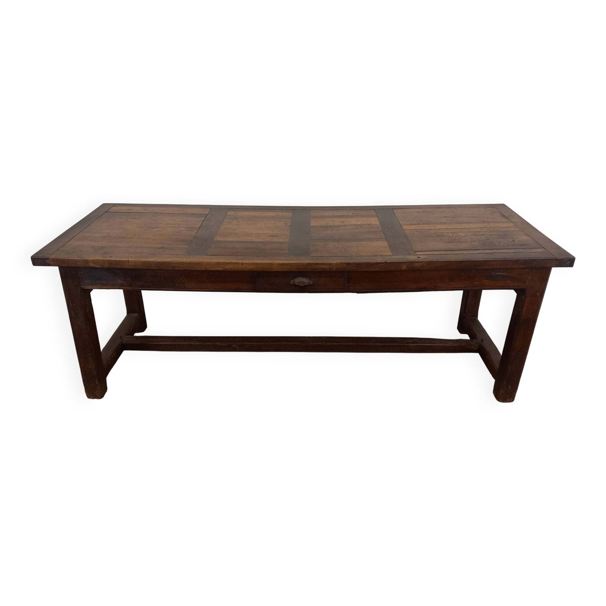Table de ferme ancienne en chêne