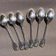 Small Spoons Charles Roux Paris in Silver-Plated Metal - Old Net Model