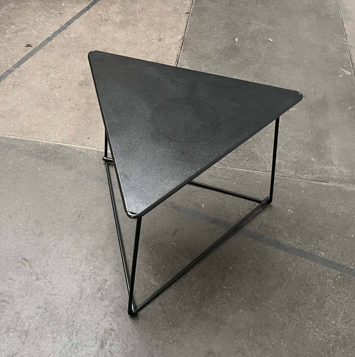 Postmodern metal table model OTI by Niels Gammelgaard for Ikea, 1980s.