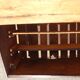 Old draining rack, chest, in solid oak
