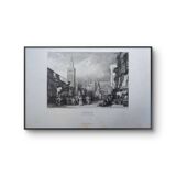 Seville, Spain, printed illustration from 1841.