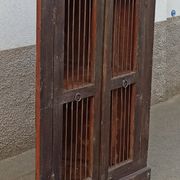 Old wooden corner cabinet